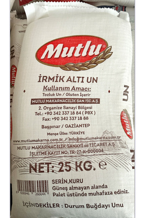 İRMİK ALTI TOZLUK SARI UN 25 KG Image 0