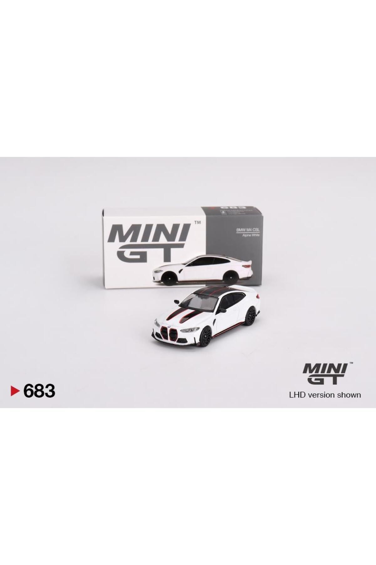 mini gt 1/64 Bmw M4 CslAlpine White No:683