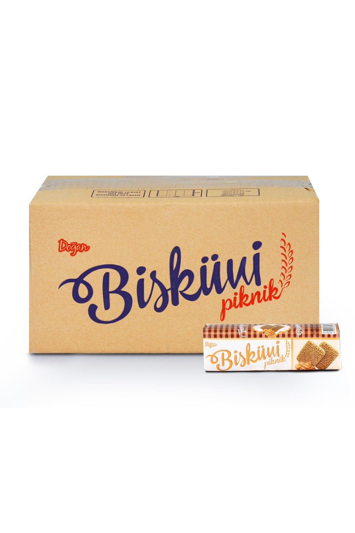 Elvan Doğan Karamelli PiknikBisküvi 80 Gr. 24...