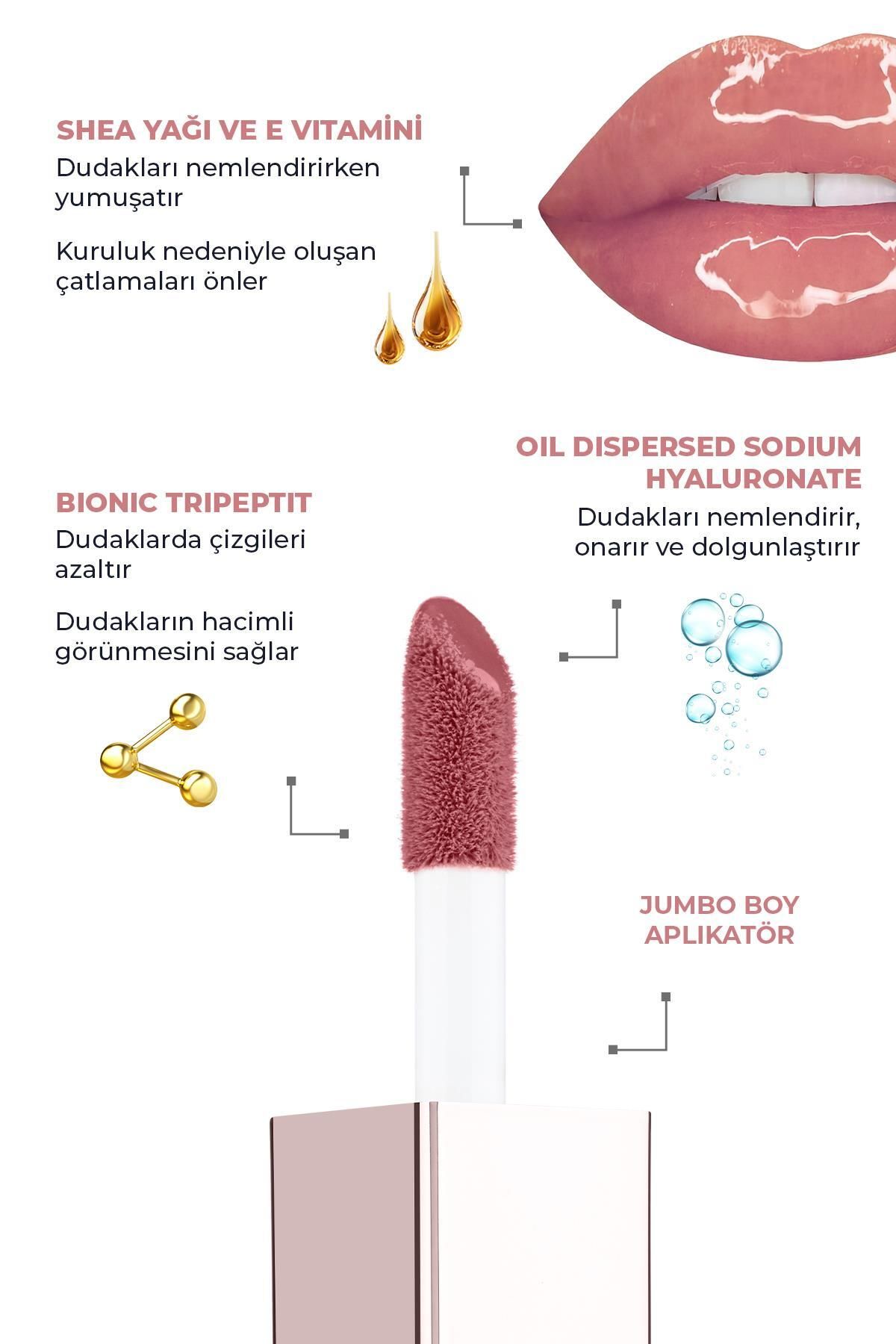 Maxivolumizer Lipgloss 216 - Glazing Fuchsia - Kalıcı Ve Nemlendirici Ruj - Dolgunlaştırıcı Etki