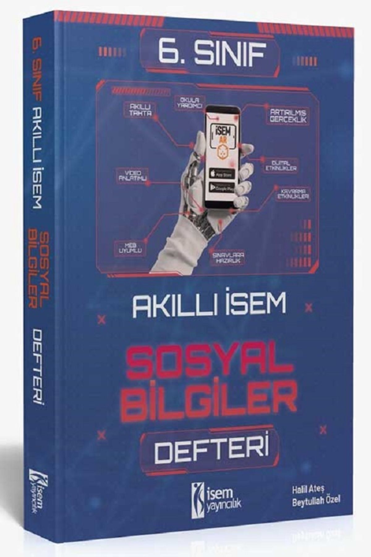 2025 Akıllı İsem 6. Sınıf Türkçe-Matematik-Fen Bilimleri-Sosyal Bilgiler Defteri Seti