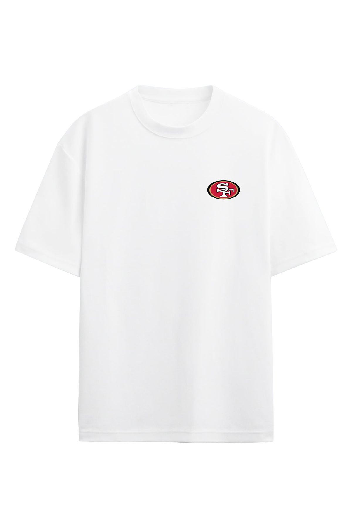 Sırt Baskılı Retro Logo 49ers NFL Oversize T-shirt American Football