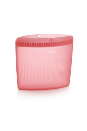 Silikon Pembe Yemek Taşıma Çantası Xl Image 0