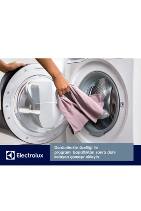 EW6F2292T 600 Serisi SensiCare 9 kg 1200 devir A sınıfı Çamaşır Makinesi Image 11