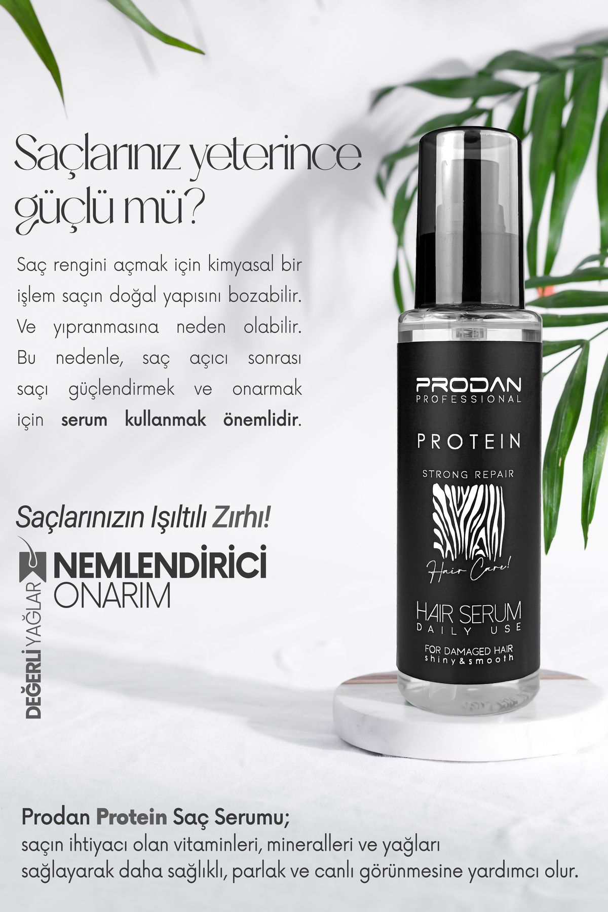 Protein Saç Serumu | Güçlendirici | Isı Koruyucu-100 ml