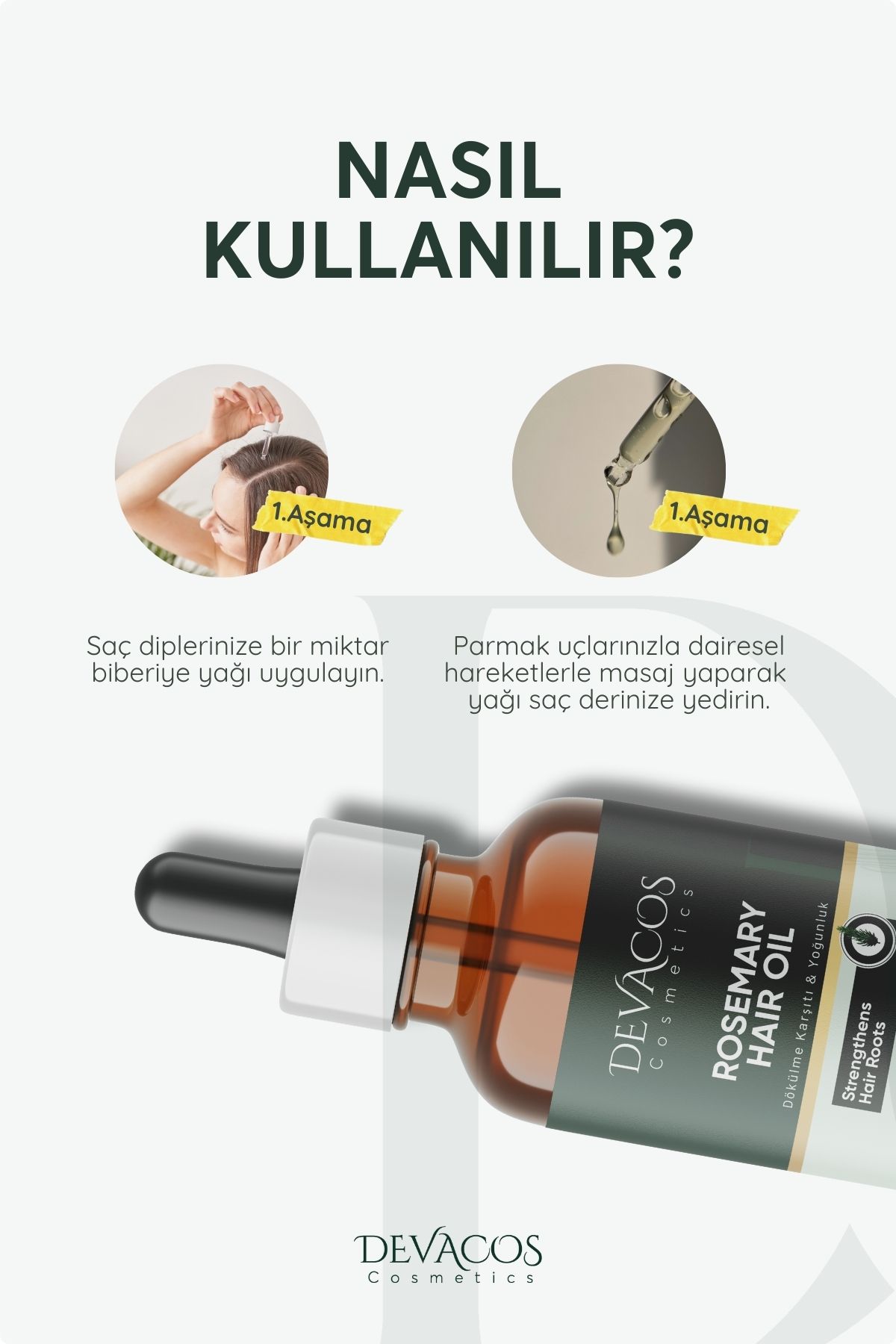 Biberiye Maya Yağı Komplexi Saç Dökülmesi Ve Yıpranmış Saçlar Hızlı Saç Sakal Uzatan Biotinli Yağ3