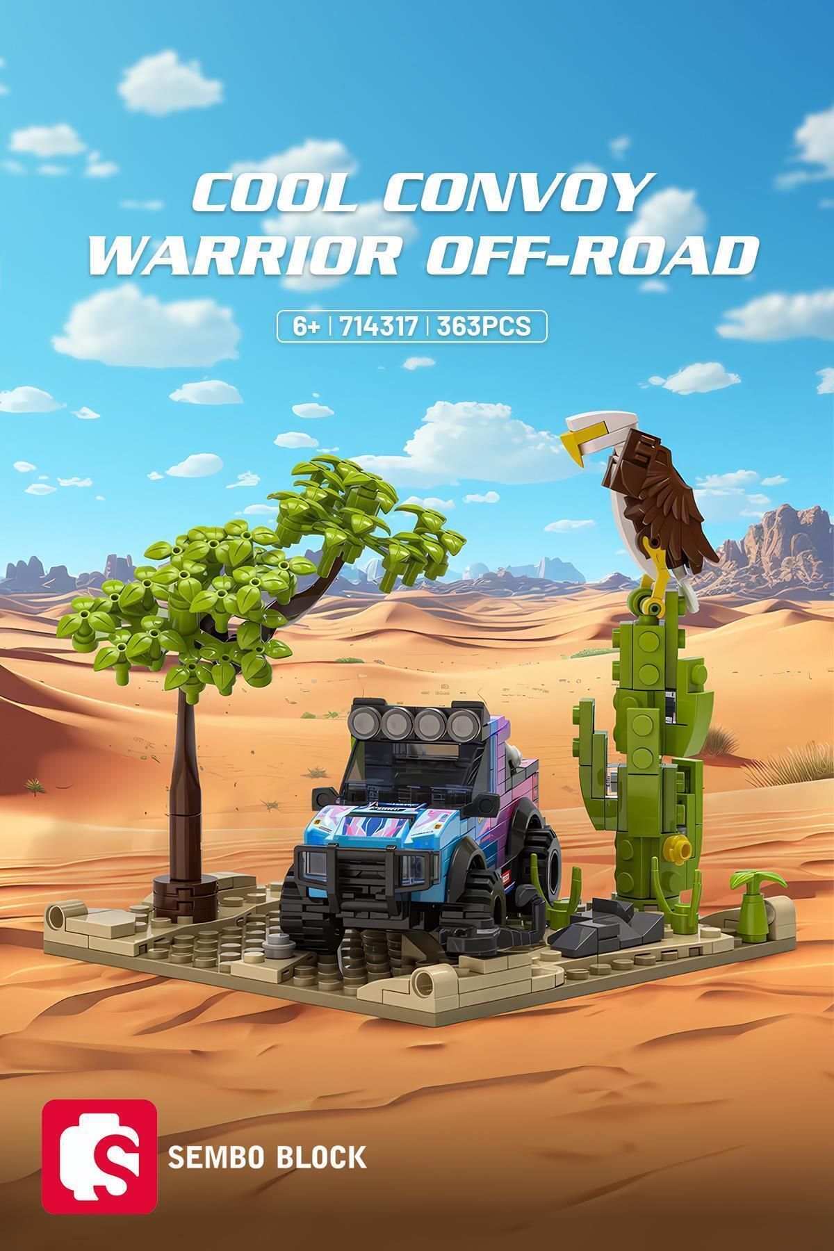 Sembo Block Cool ConvoyWarrior Off-Road 363 P...