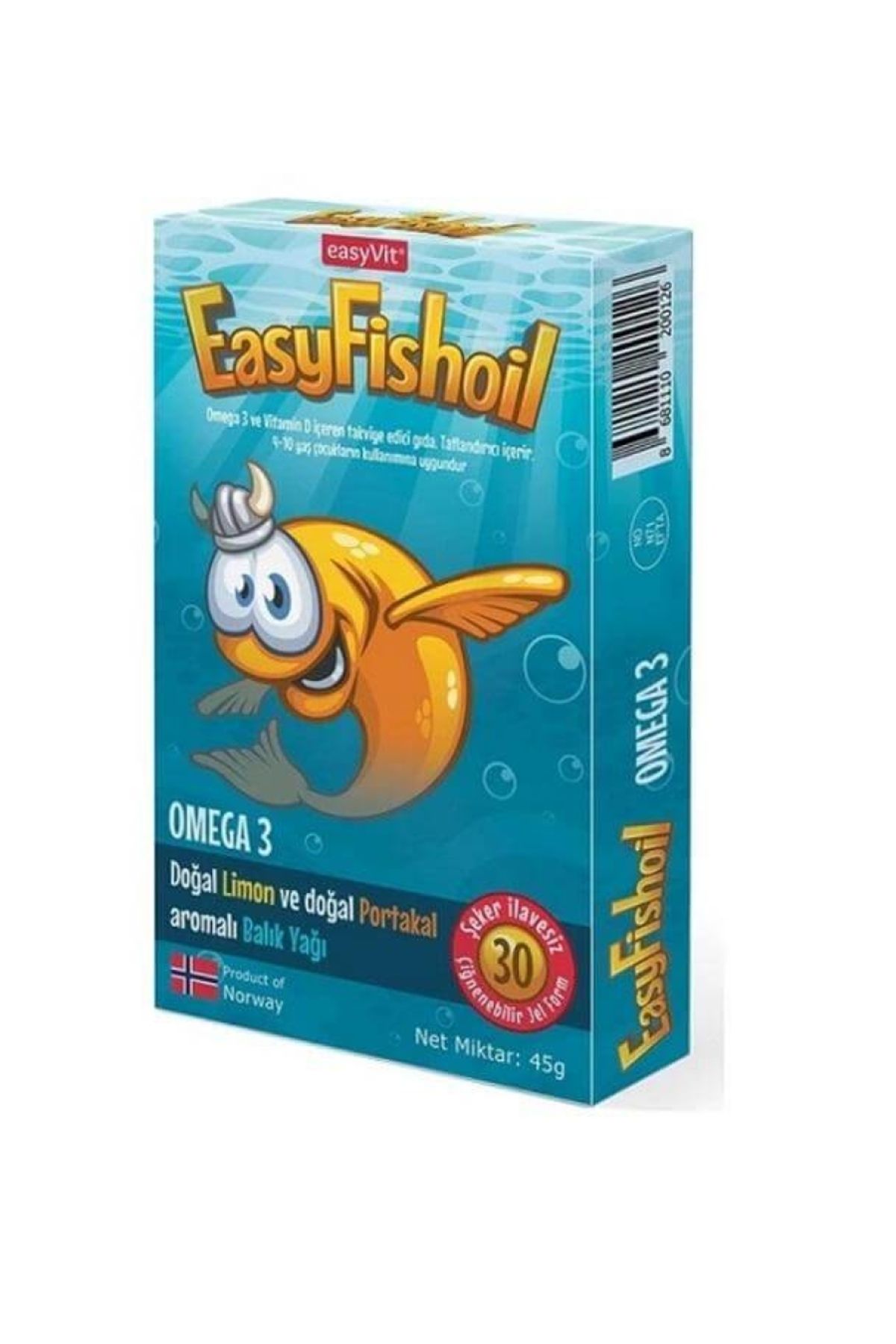 Easy FishoilEasyfishoilOmega 3 Çiğnenebilir 3...