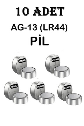 AG13 (LR44) Pil 10 Adet Image 0