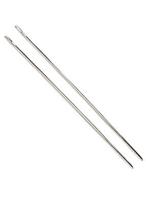 4 No 1,3 Mm 8 Cm Saraç El Dikiş Iğnesi Image 0
