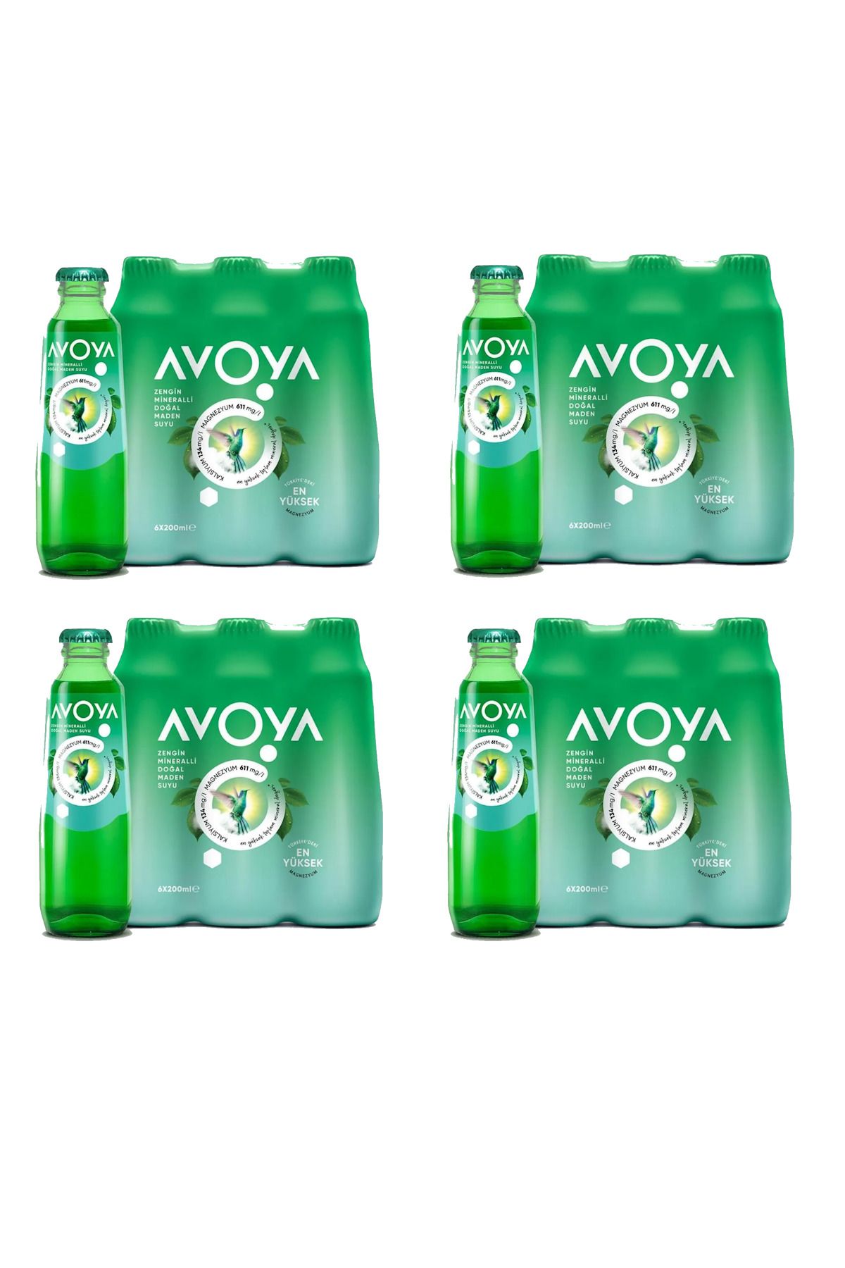 AVOYA Maden Suyu 200 ml x 24Adet