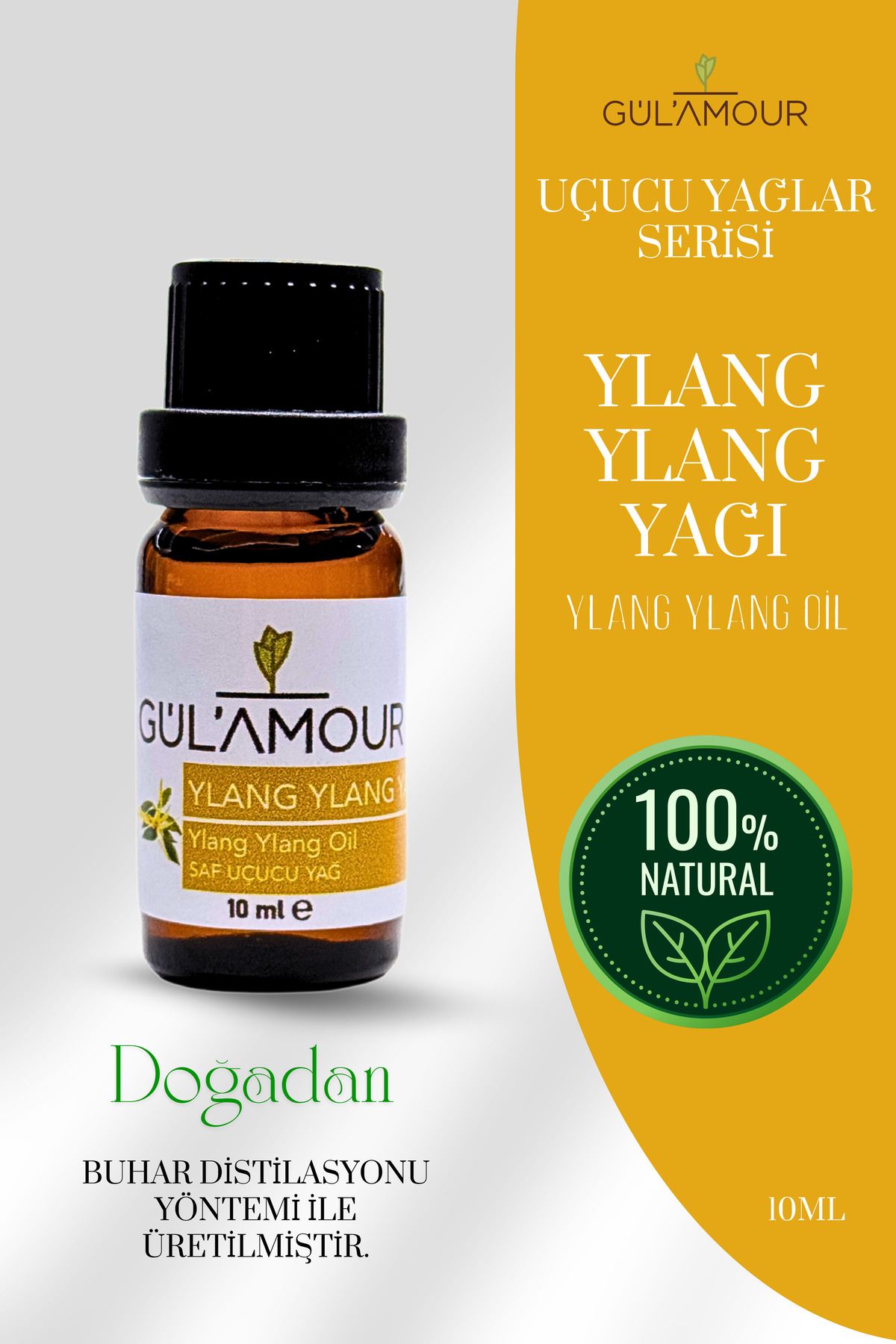 GÜLAMOUR %100 SAF YLANG YLANGYAĞI