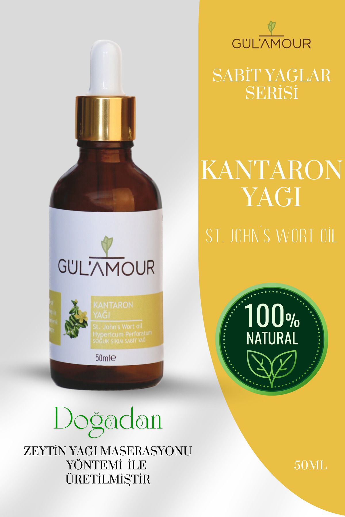 GÜLAMOUR %100 SAF KANTARONYAĞI