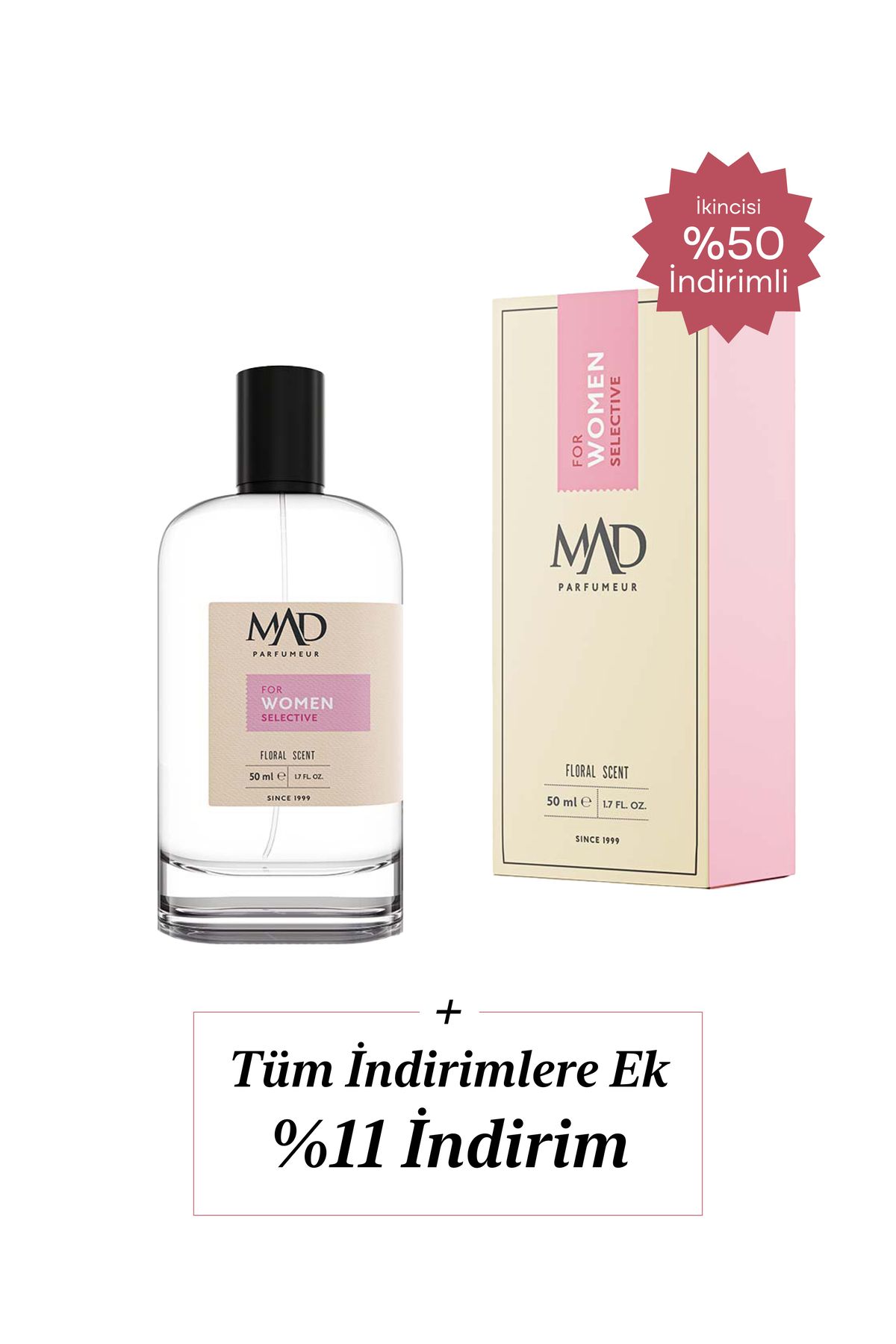 Mad ParfümMad A118 Selective50 ml Kadın Parfü...