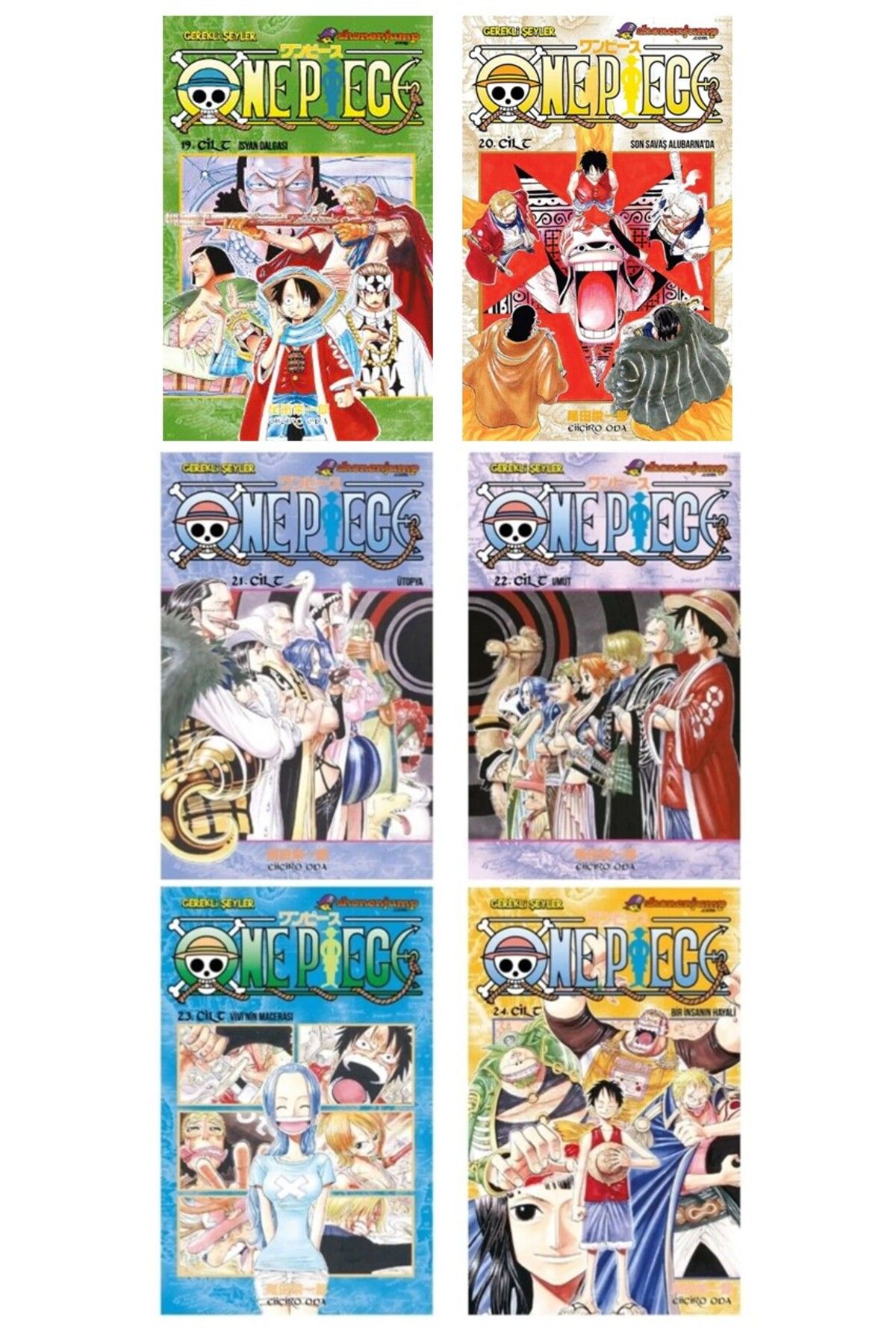 Gerekli Şeyler Yayıncılık One Piece 19-20-21-...