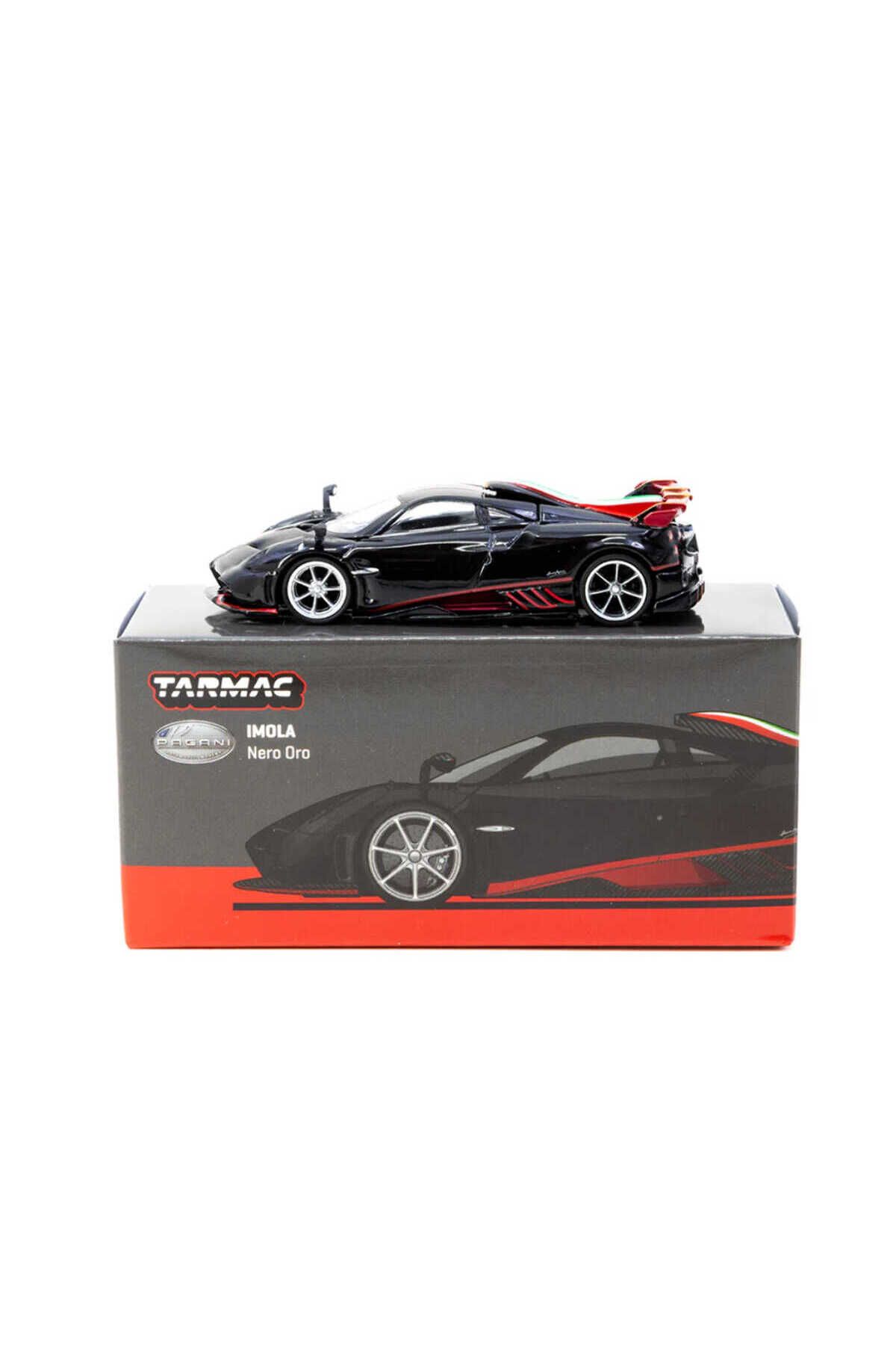 mini gt Tarmac Works 1/64Pagani Imola Nero Or...