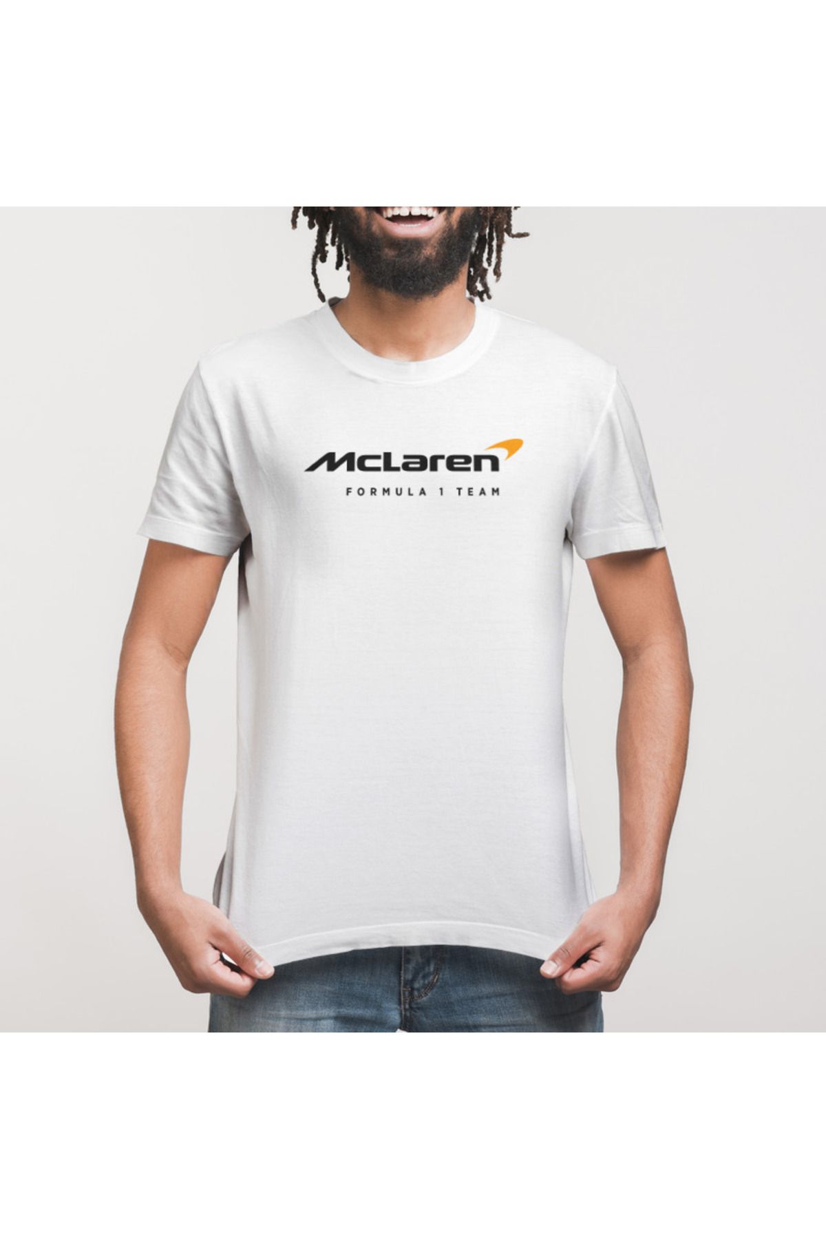 Mclaren Formula Logo Erkek Tişört