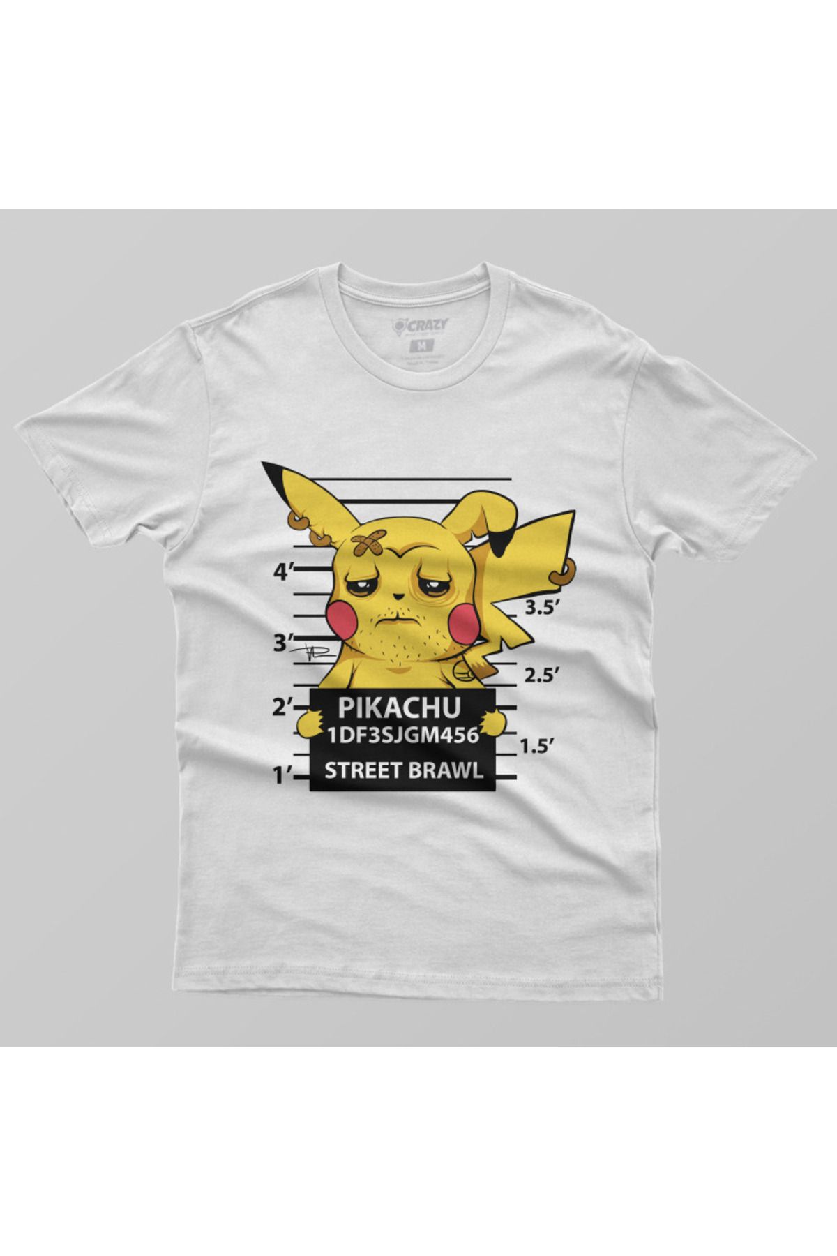 Pikachu Street Brawl Erkek Tişört