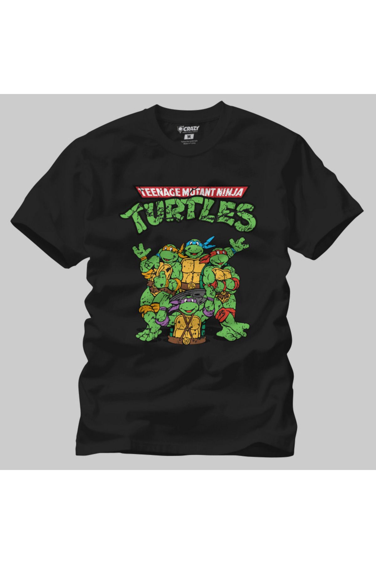 Ninja Turtles Group Logo Erkek Tişört