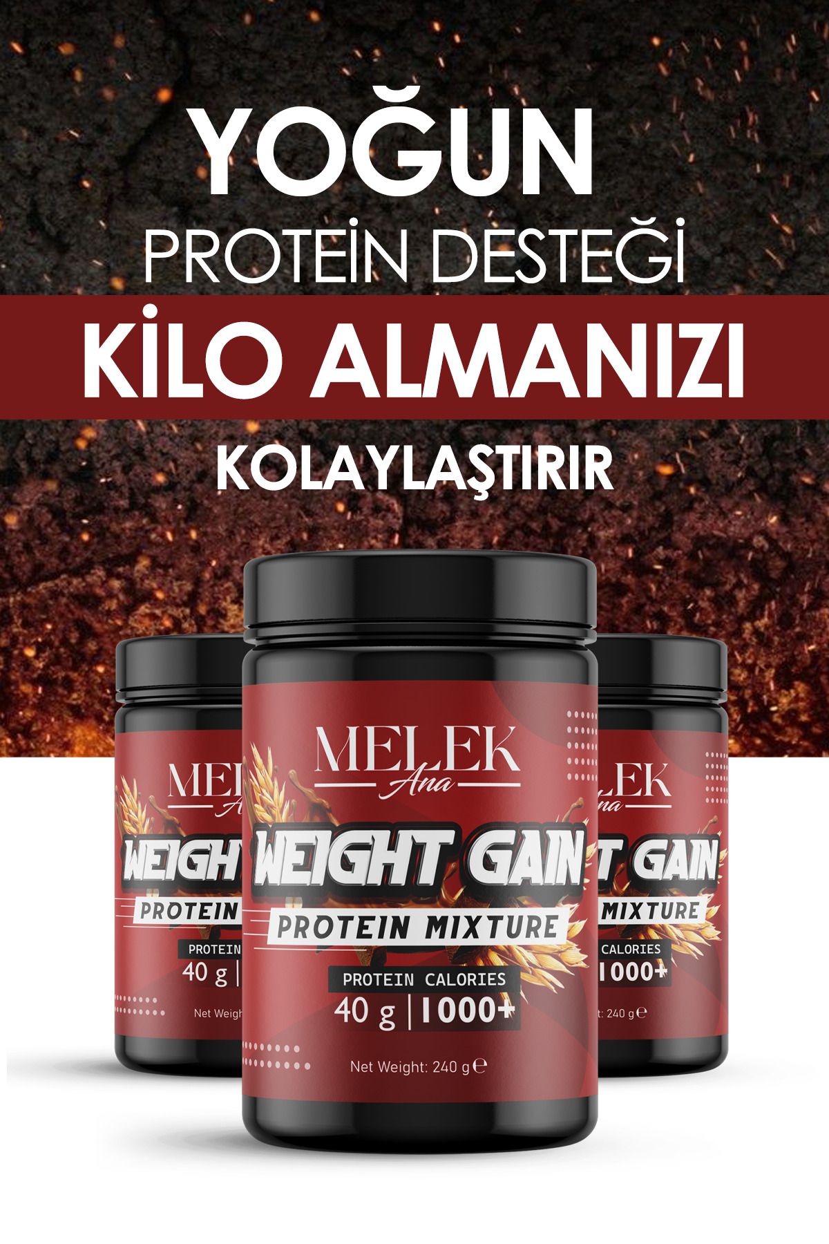 Melek AnaKilo Aldırıcı IştahAçıcı Protein Toz...