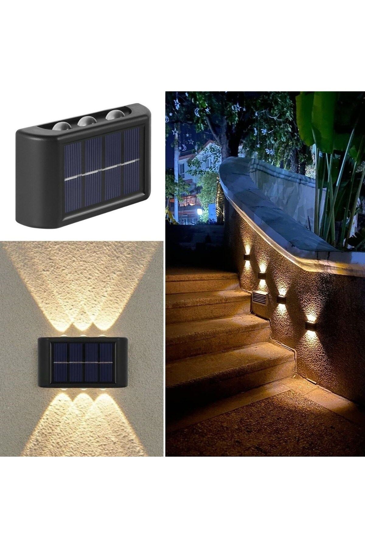 Buffer® 6 Ledli Solar GüneşEnerjili Aplik Led...