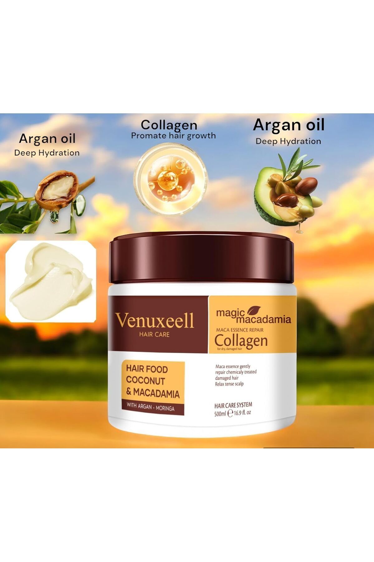 VenuxeellMaca Love HairRepair Argan Keratin C...