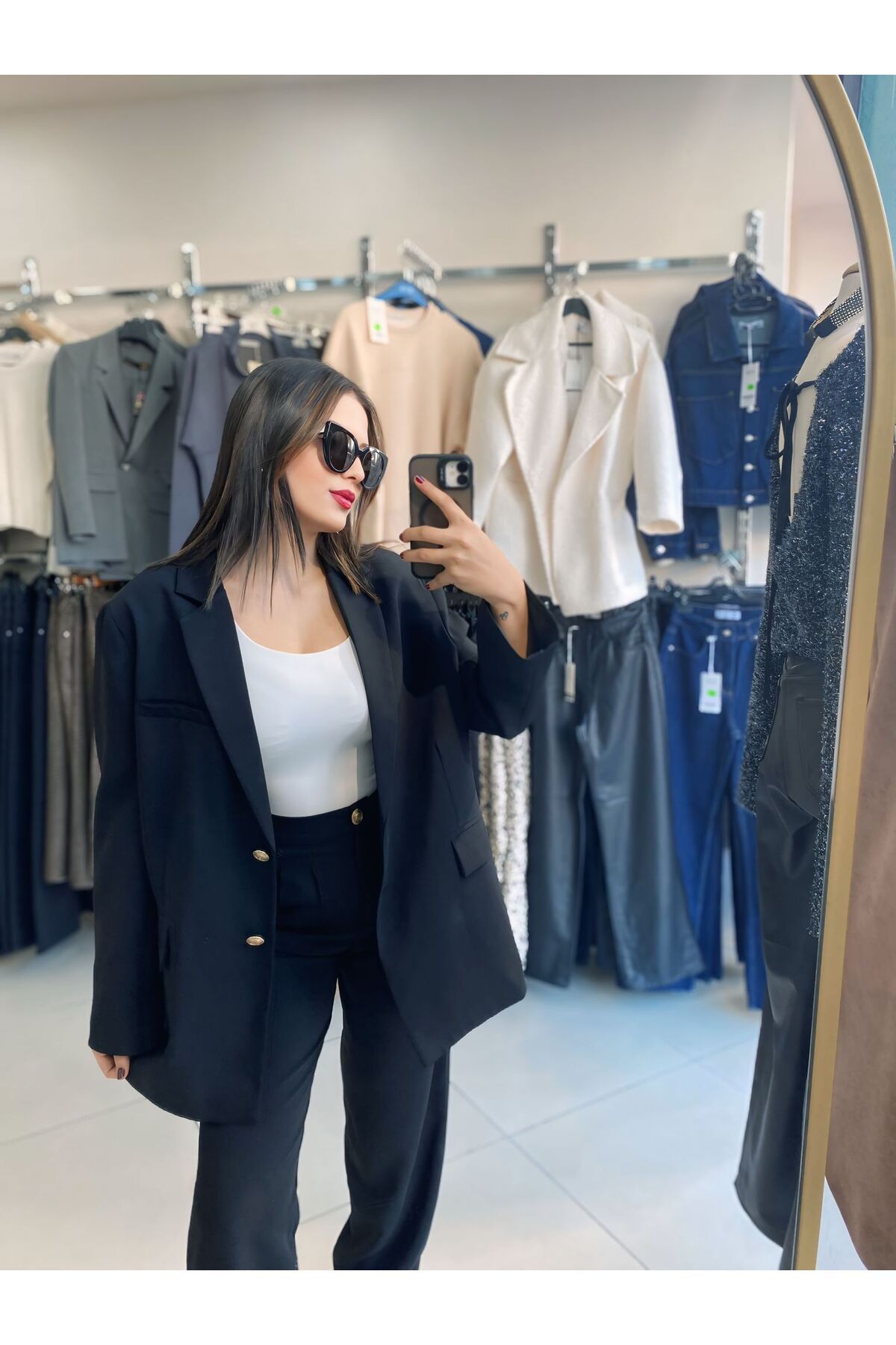 Büşra Yılmaz Boutique PREMİUM KALİTE BLAZER C...