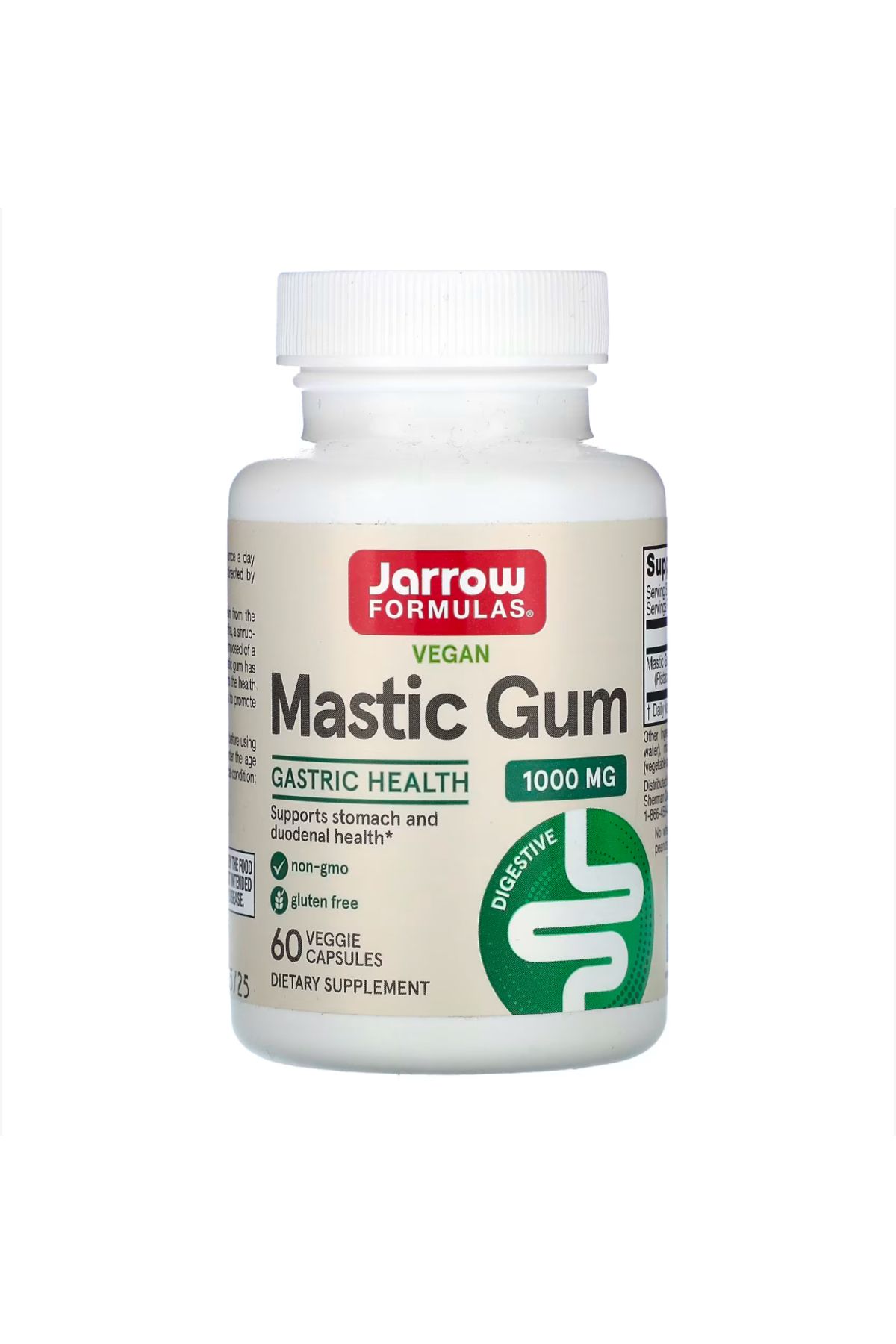 Jarrow Formulas Mastic Gum,1,000 mg, 60 Veggi...