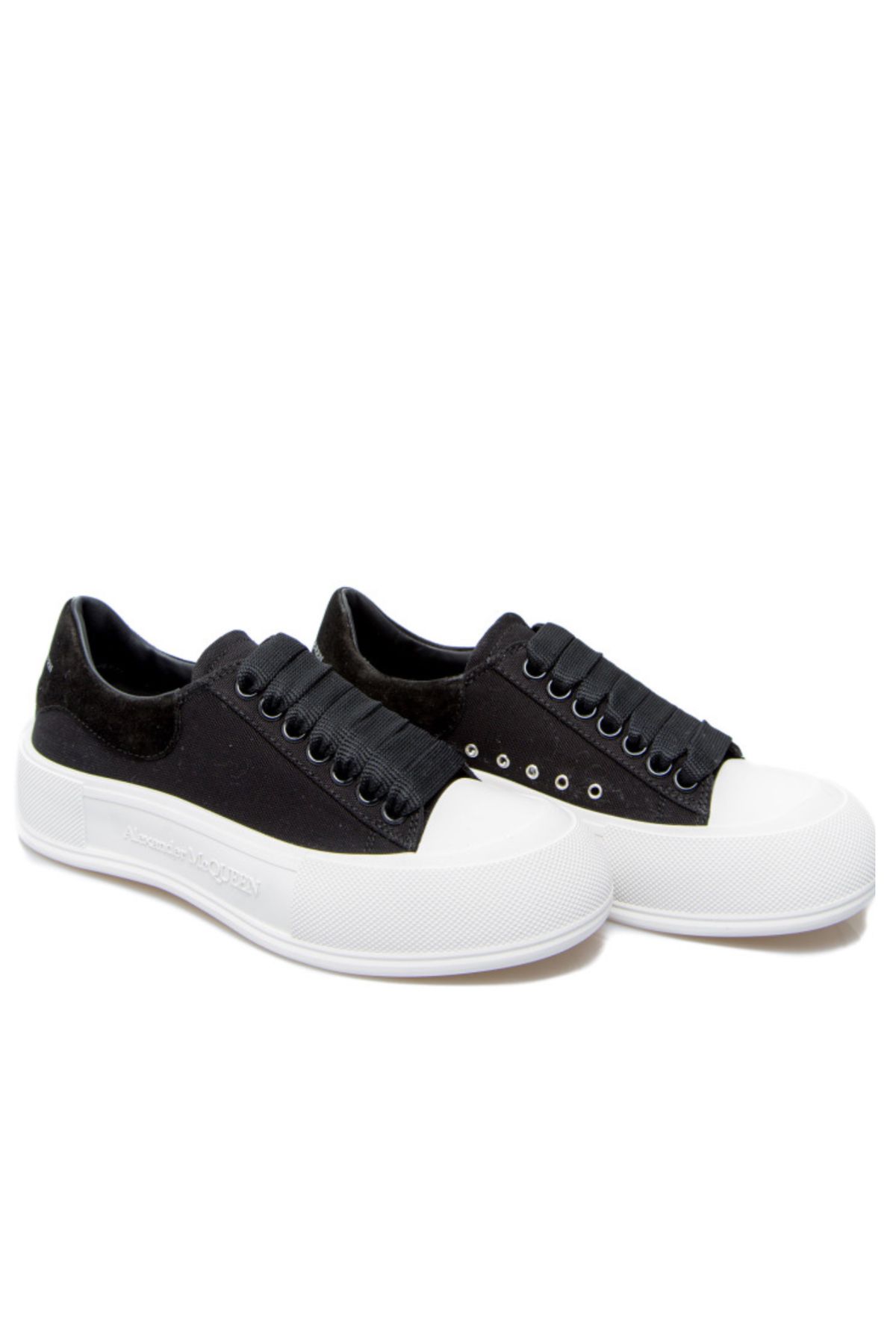 Deck Skate Plimsoll Lace-Up Sneakers