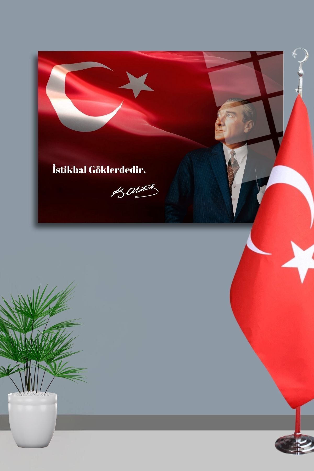 HMDS CONCEPTAtatürk CamTablo 94 " İstikbal Gö...