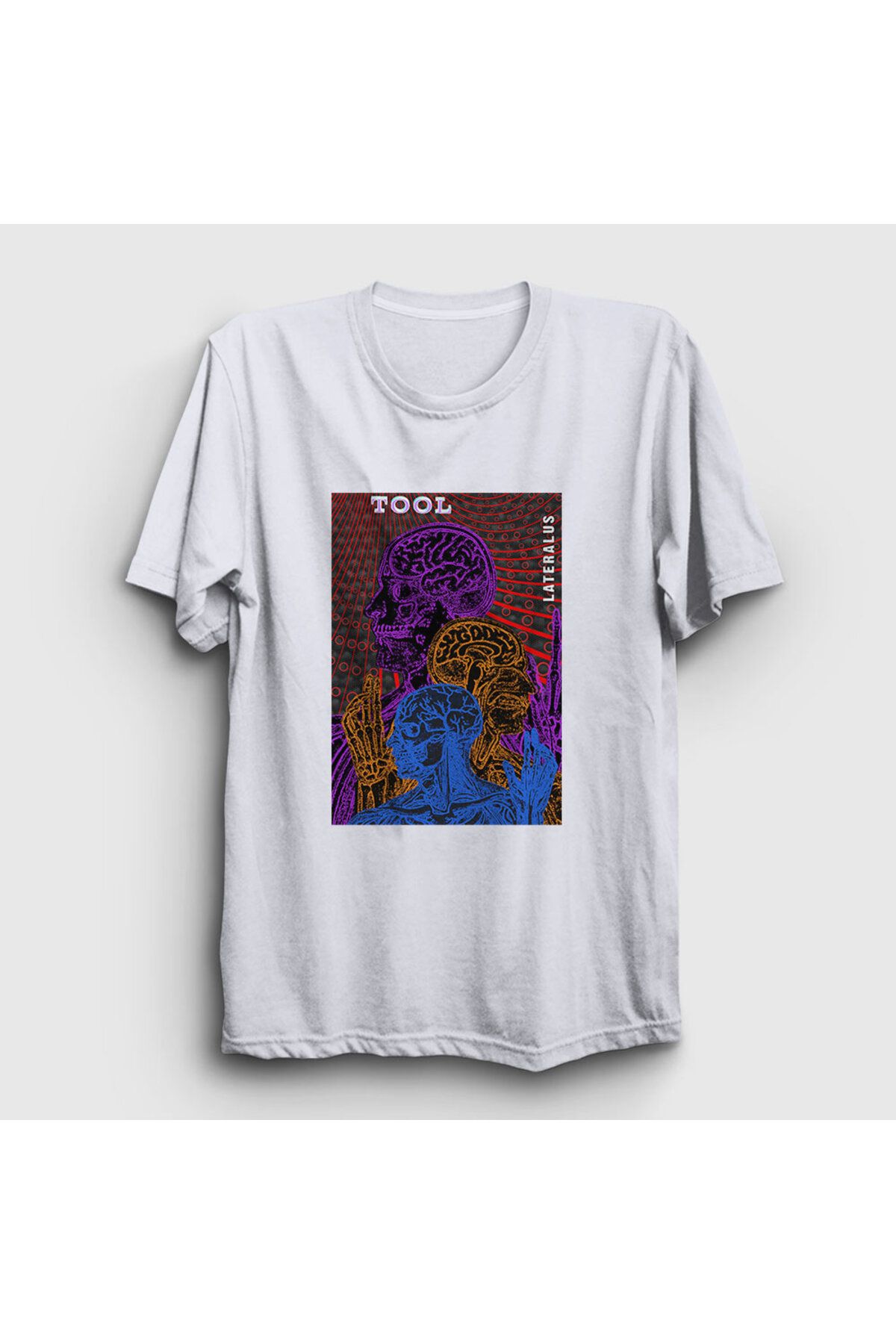 PresmonoUnisex BeyazLateralus V2 Tool T-shirt...