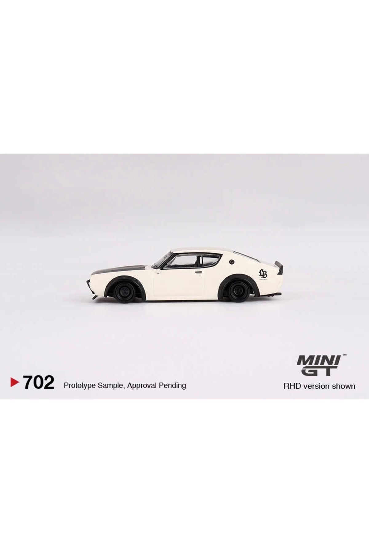 1/64 Nissan Skyline Kenmeri Liberty Walk White Mgt00702