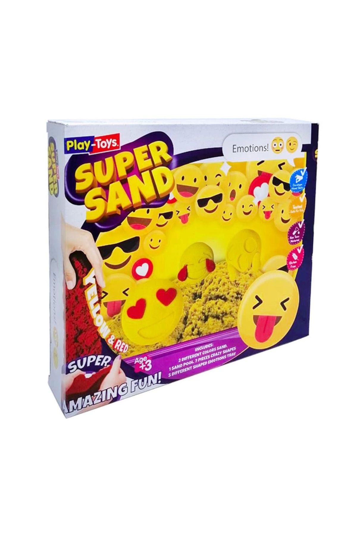 Nessiworld Play-toys Emoji Oyun Kumu Süper Sand Seti