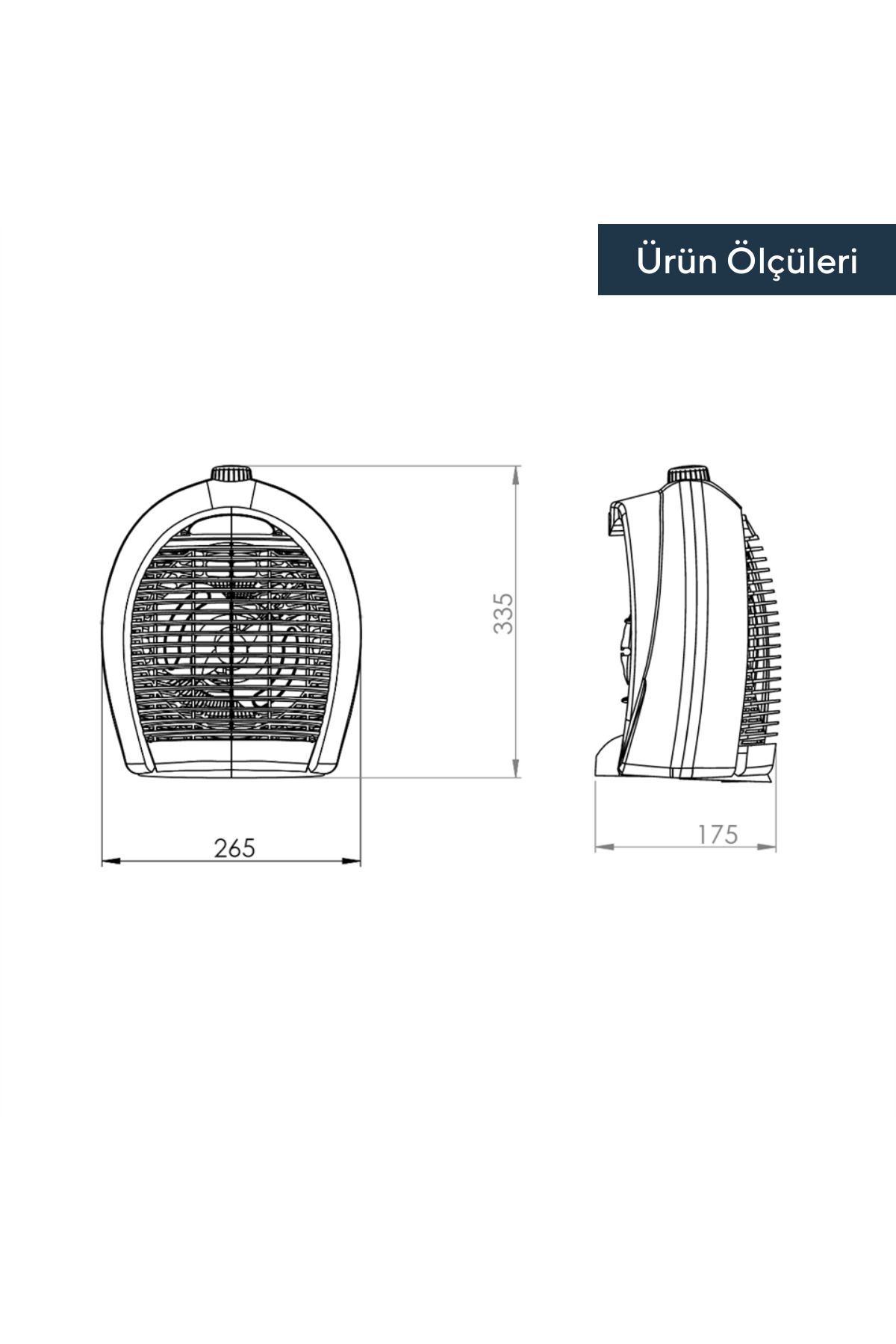 Fanlı Isıtıcı 2000 W Lx-6331 Pembe