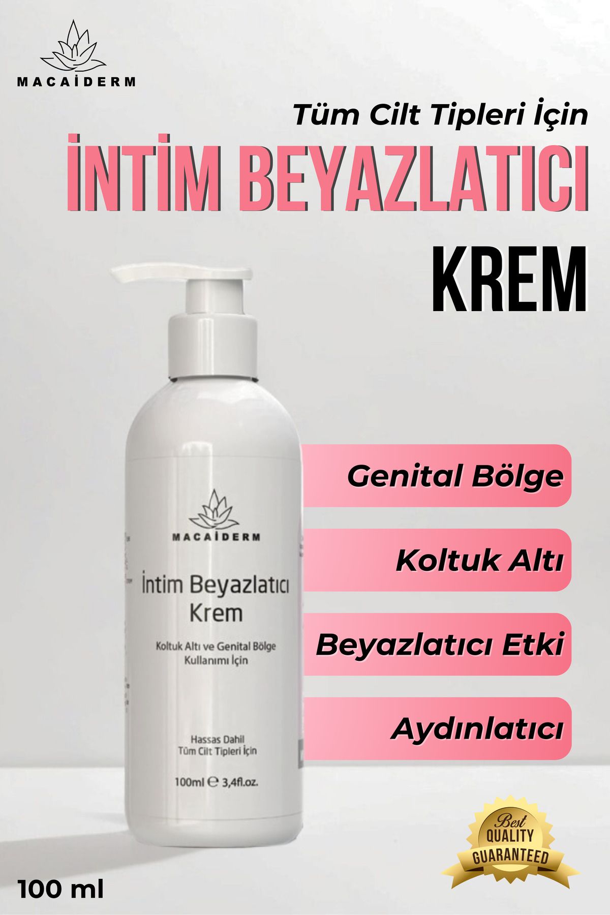 MacaidermKoltuk Altı veGenital Bölge Kullanım...