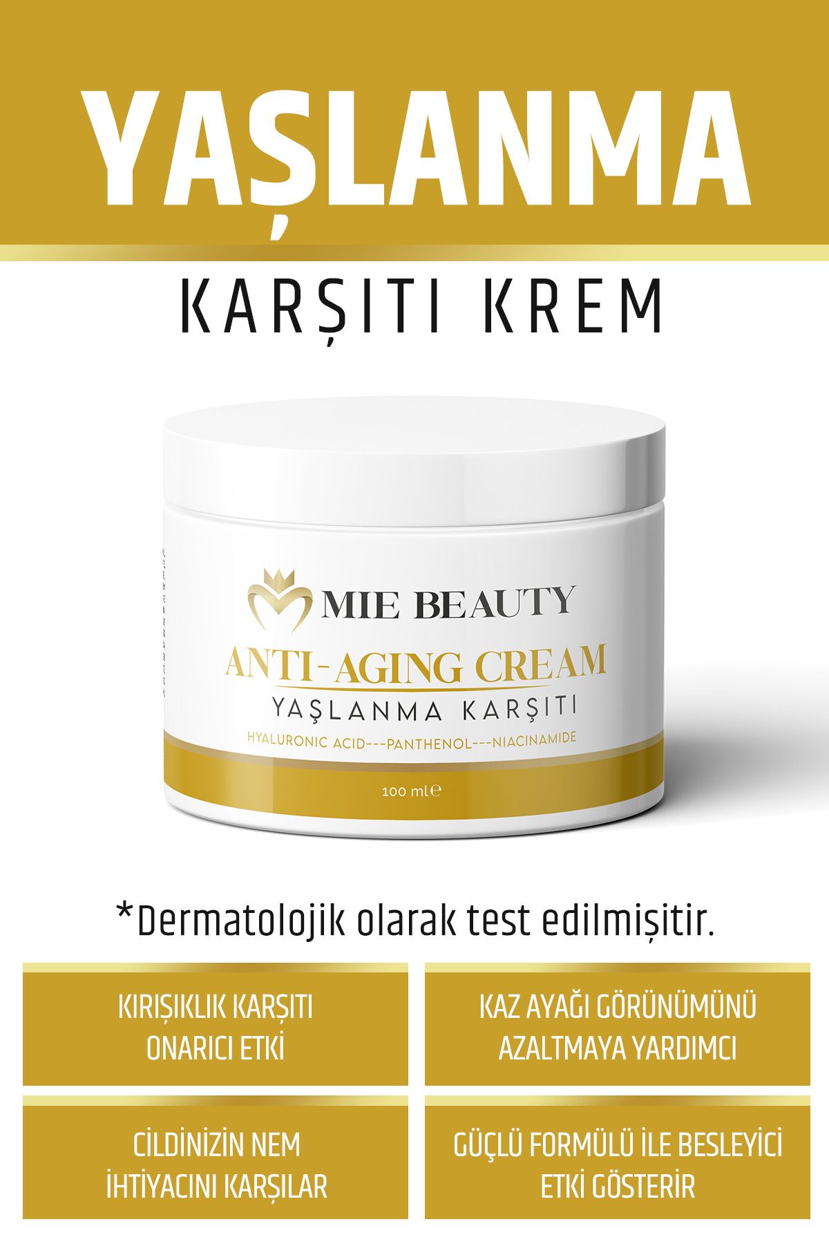 MİE BEAUTY GençleştirenYaşlanma Karşıtı Ve Kr...