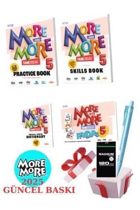 5. Sınıf More And More Practice Book + Faber Eğitim Seti Image 0