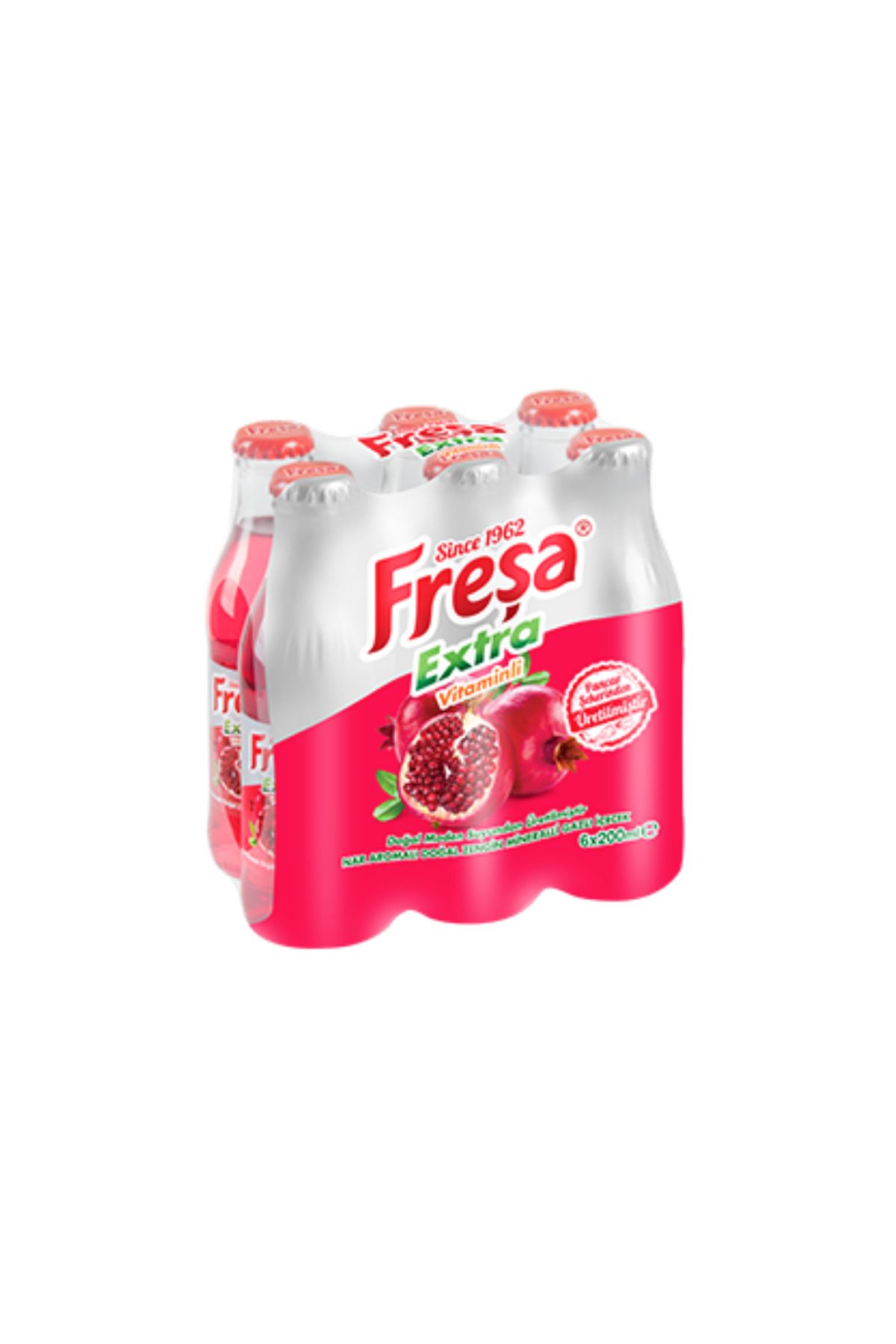 FREŞA Extra Vitaminli NarAromalı Maden Suyu 6...