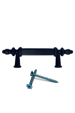 Lüx Dolap Çekmece Kulpu Kumru Kulp 1 Adet 64 mm Mobilya Kulpları Sert Polimer Kulp (VİDA DAHİL) Image 0