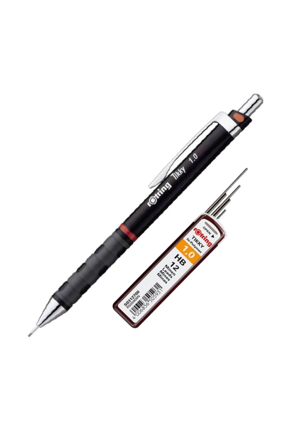 Rotring 0.9 / 1.0 Mm SiyahTikky Uçlu Kalem Ve...