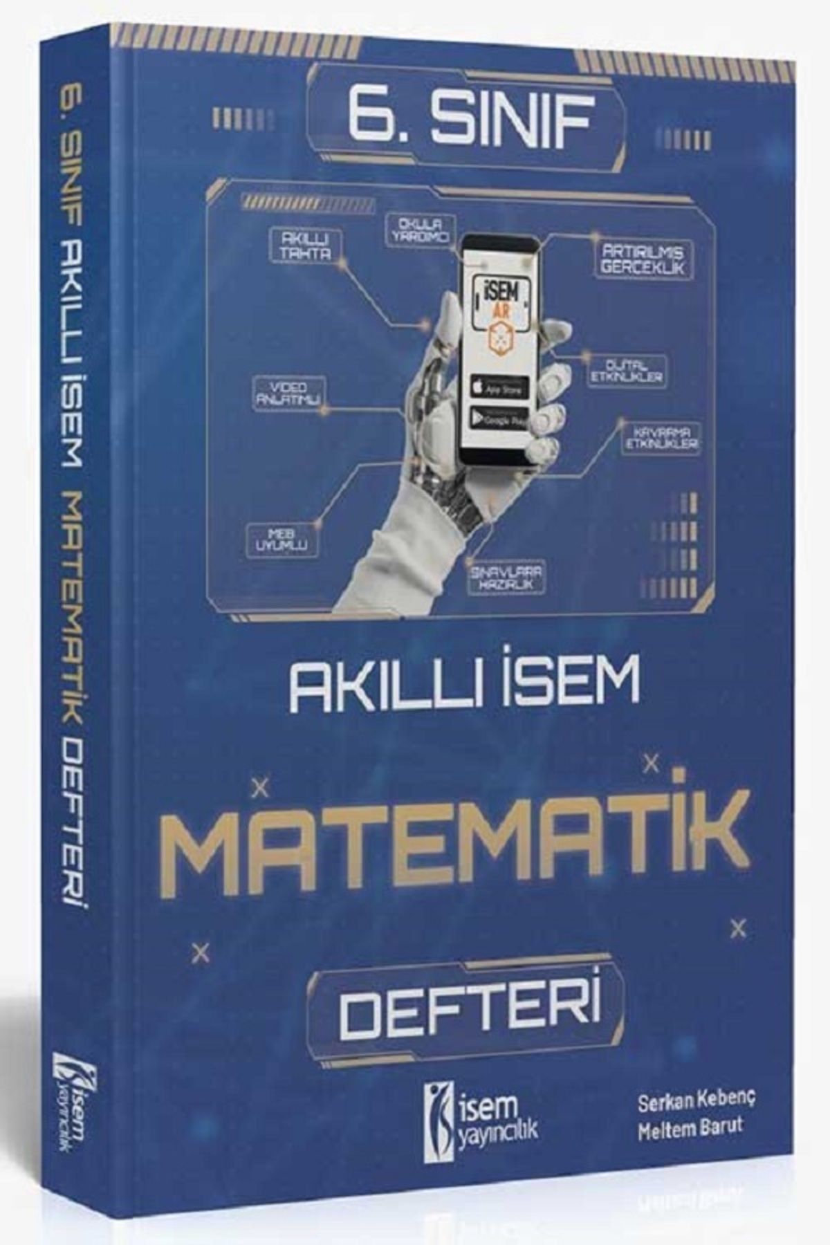 2025 Akıllı İsem 6. Sınıf Türkçe-Matematik-Fen Bilimleri-Sosyal Bilgiler Defteri Seti