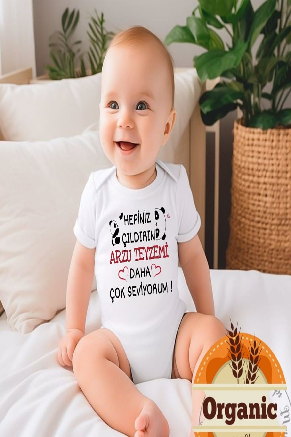 BY TUNA DESİGNUnisex TeyzeyeÖzel Bebek Body-T...