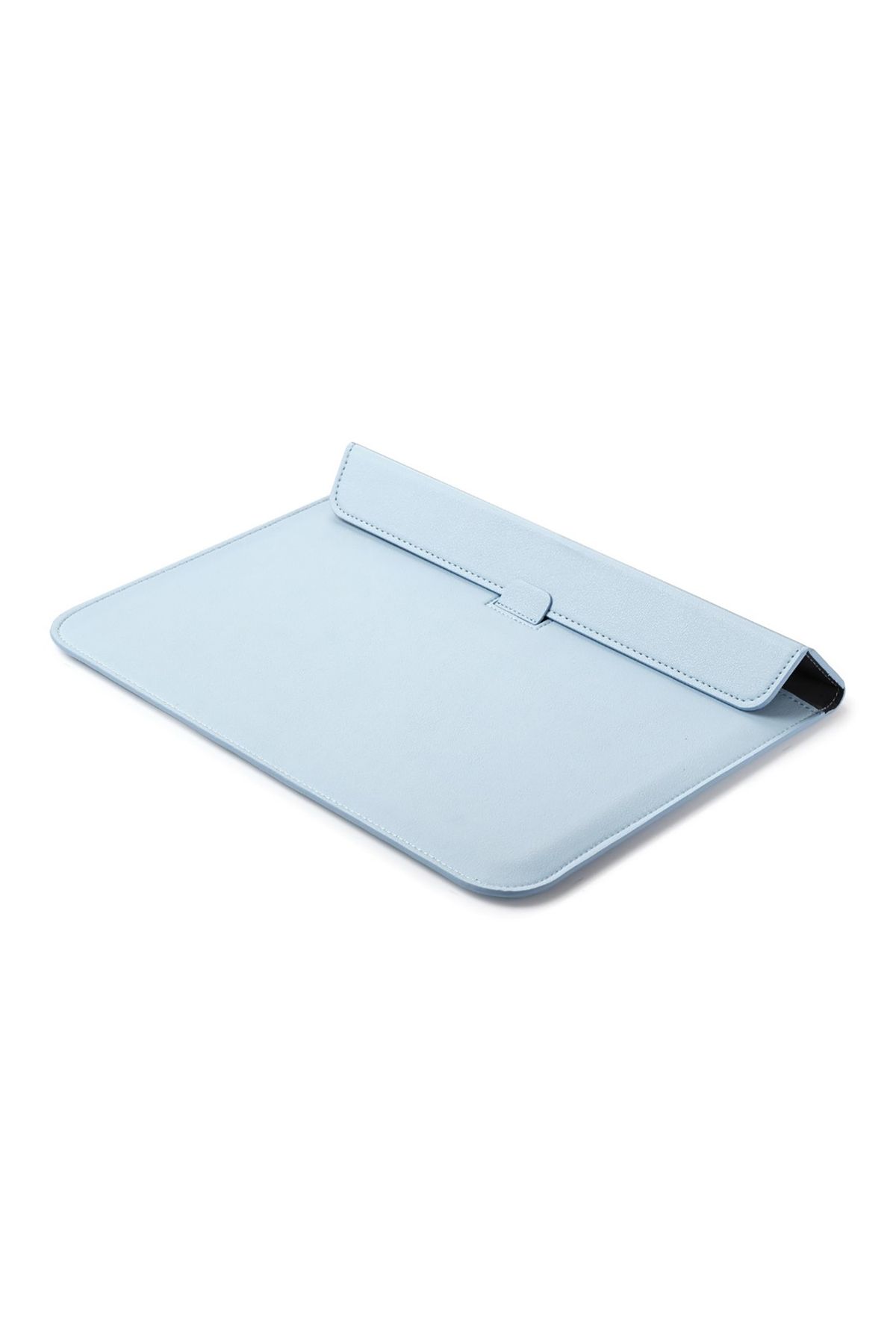 Apple MacBook Pro 14 inç M4 A3401 A3112 A3185 ile Uyumlu Deri Kılıf Çanta Sleeve Standlı