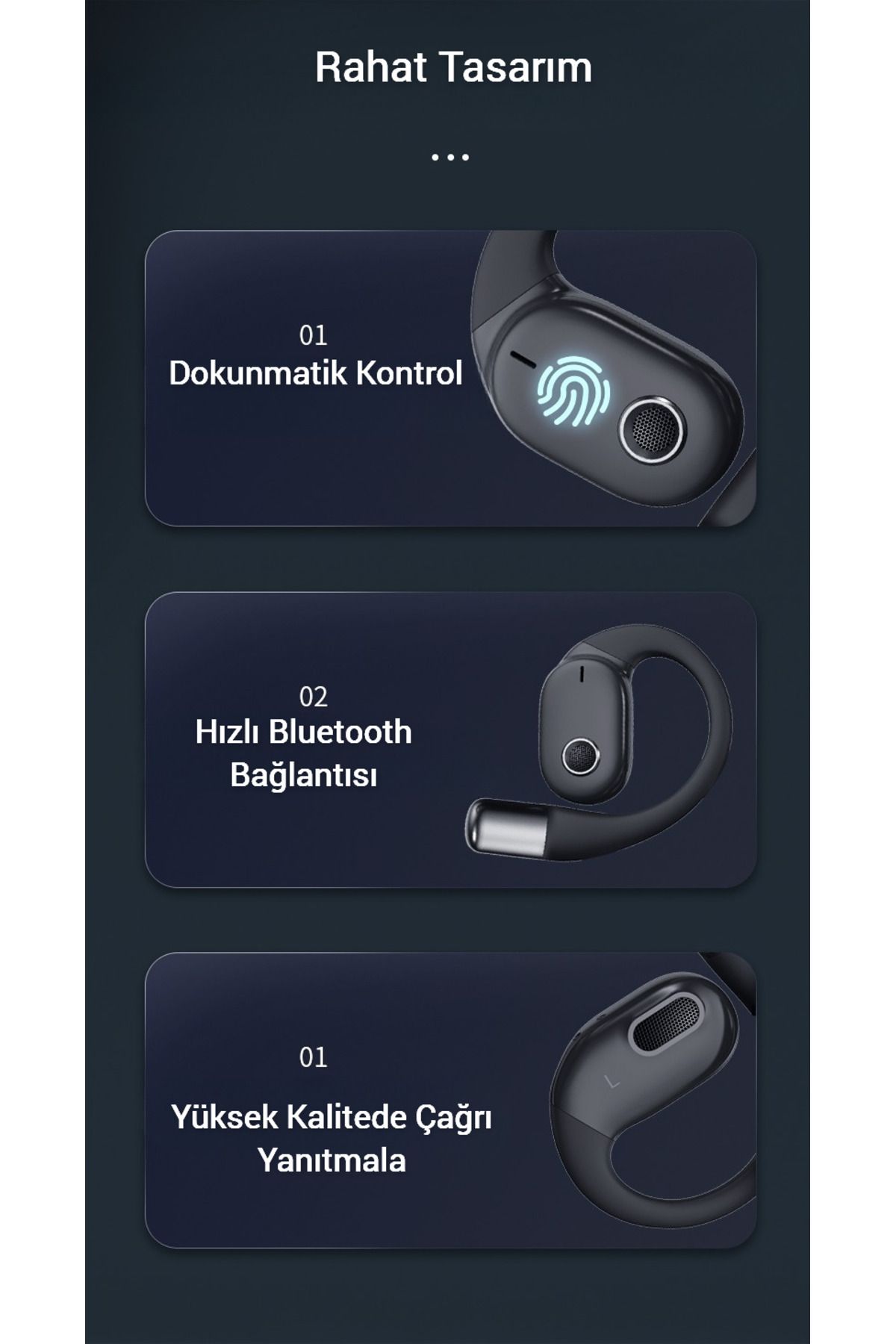 Ows Bluetooth Kulaklık Bluetooth 5.4, Oyun Modu 2 Yıl Türkiye Garantili