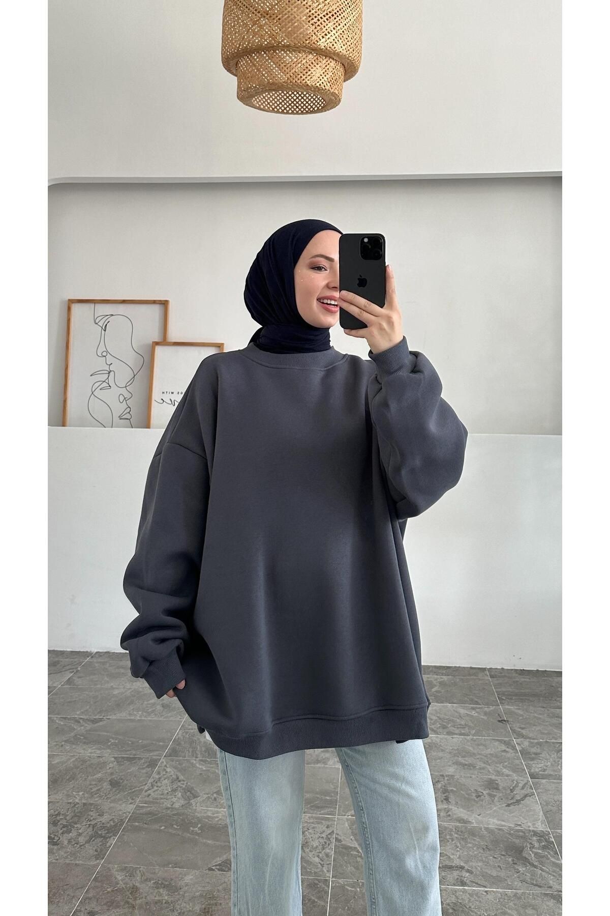 Zeta Şardonlu Füme Sweatshirt