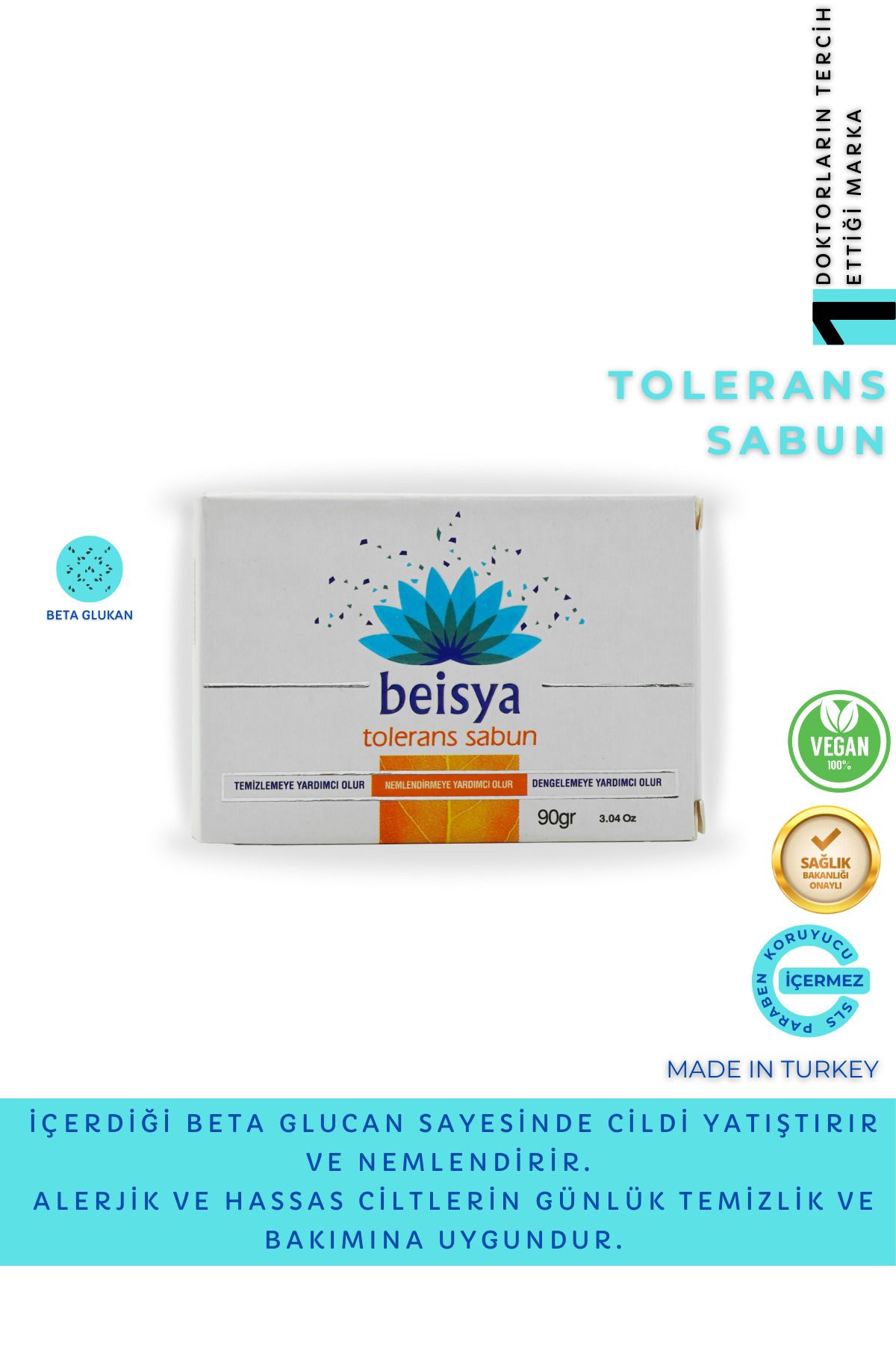 Tolerans Sabun 90 gr