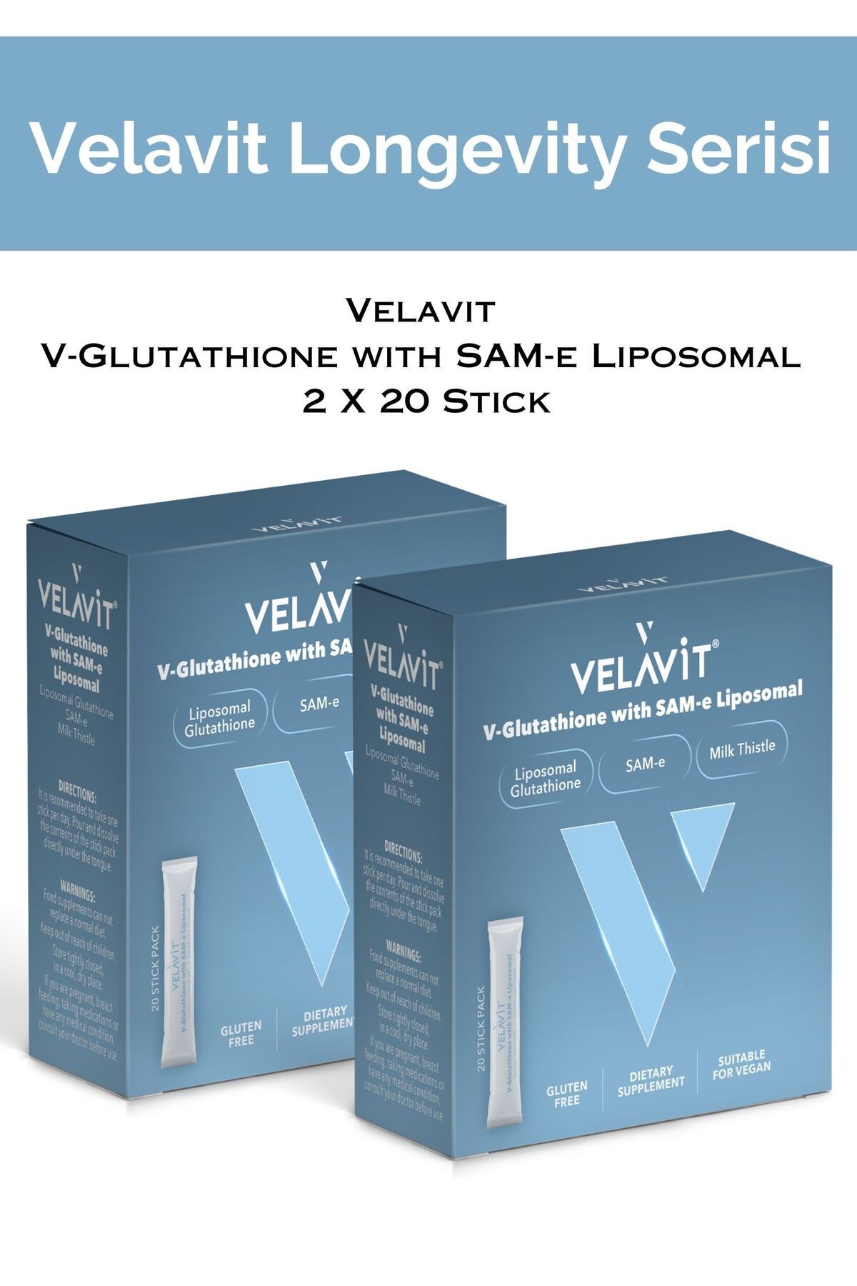 Velavit V-Glutathione withSAM-e Liposomal - 2...