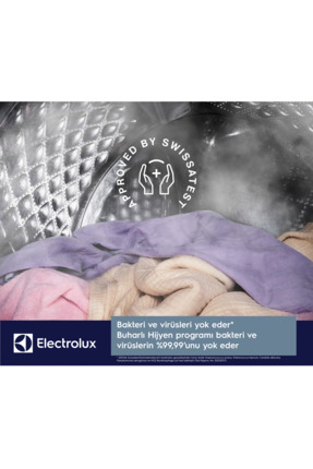 EW6F2292T 600 Serisi SensiCare 9 kg 1200 devir A sınıfı Çamaşır Makinesi Image 3