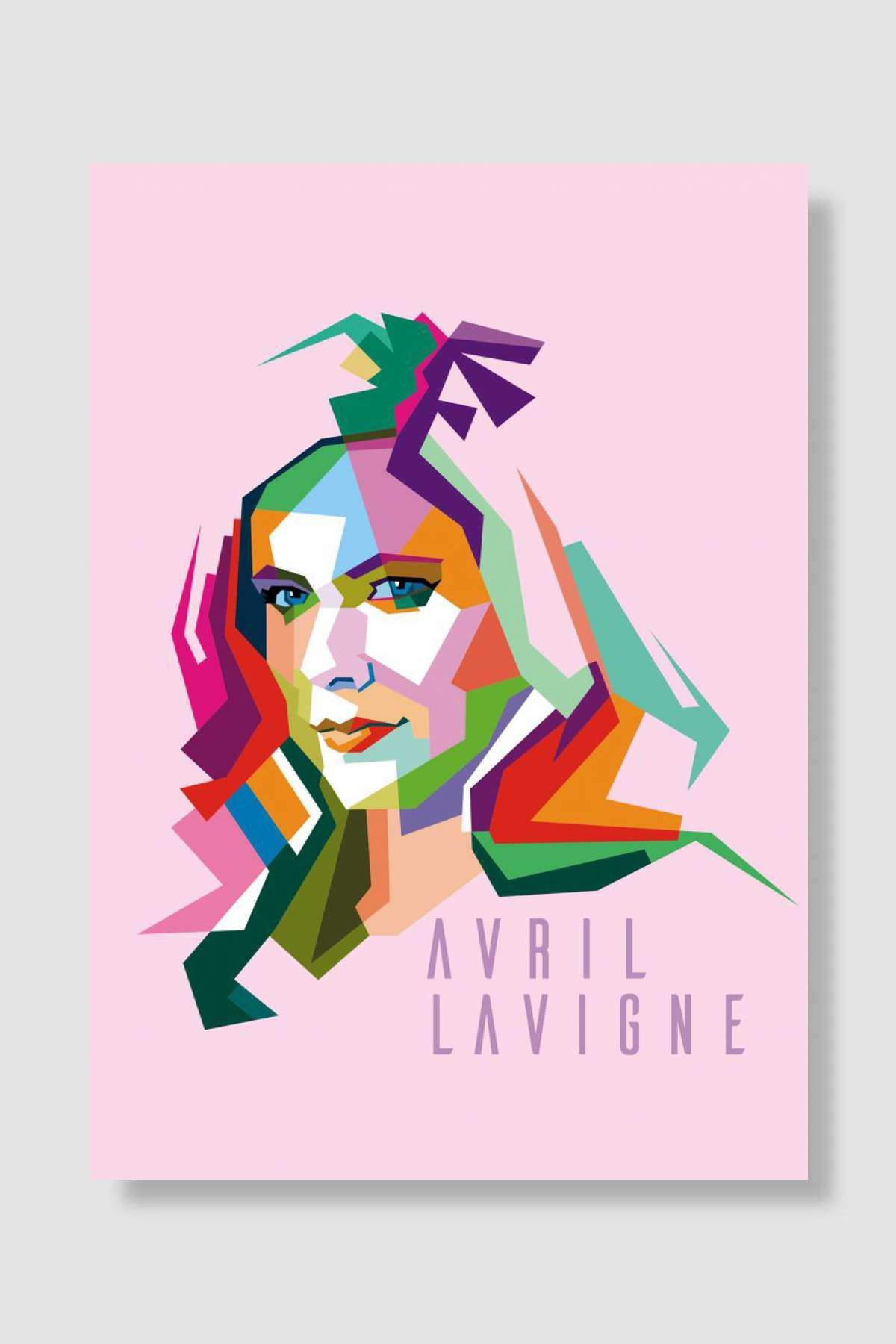 kubdekoravril lavigne inWPAP Müzik Poster Çer...