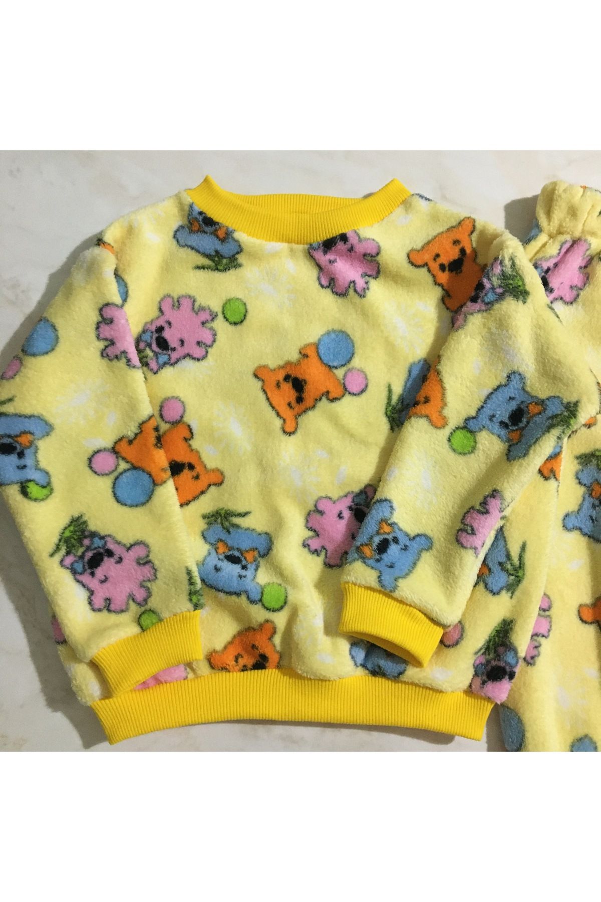 polar soft bebek pijama takımı